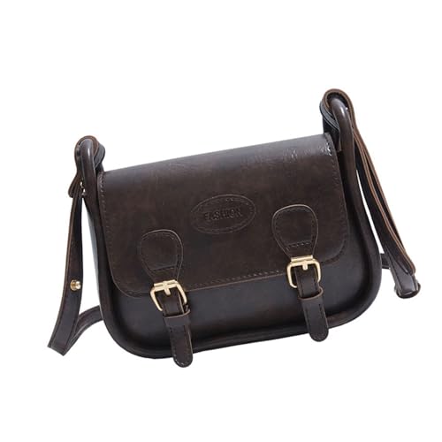 Women Crossbody Bag Stylische Handtasche All Matching Messengers Bag Retro Pendeln Winter Schulter Platz Winter Messenger Für Frauen Stilvolle Schulter Handtasche Kleine Quadrat von THINCAN