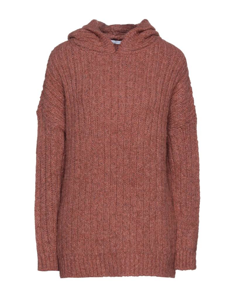 THINK BE Pullover Damen Rostrot von THINK BE