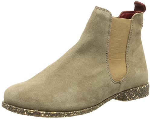 THINK! Damen AGRAT Leder gefütterter nachhaltiger Chelsea-Boots, 2020 PALLISANDRO/Kombi, 41 EU von Think!