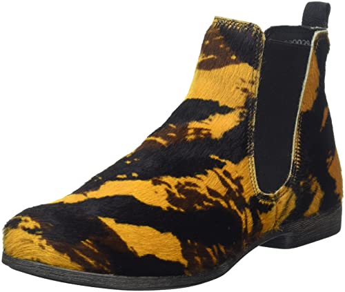 THINK! Damen AGRAT Leder gefütterter nachhaltiger Chelsea-Boots, 9010 Maya/Kombi, 41.5 EU von Think!