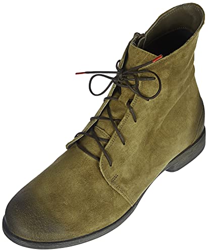 THINK! Damen AGRAT leicht gefütterte nachhaltige Stiefelette, 7010 Olive, 36 EU von Think!