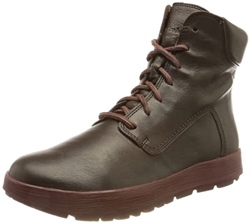 THINK! Damen COMODA chromfrei gegerbte Schurwolle Schneestiefel, 3000 Espresso, 36 EU von Think!