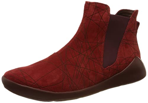 THINK! Damen DUENE Leder gefütterte nachhaltige Chelsea-Boots, 5000 Fragola, 40 EU von Think!