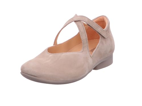 THINK! Damen GUAD2 nachhaltige Wechselfußbett Ballerinas, 4000 Savana, 37.5 EU von Think!