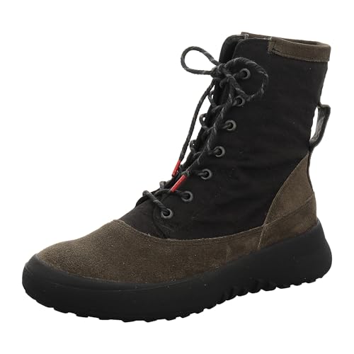 THINK! Damen KUSABI nachhaltige Lodenfutter Stiefelette, 7010 Slate/Kombi, 36 EU von Think!