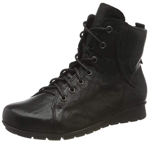 THINK! Damen MENSCHA Lodenfutter Stiefelette, 0000 Schwarz,41 EU von Think!