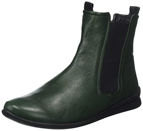 THINK! Damen SPUAT nachhaltige Leder gefütterte Chelsea-Boots, 7000 EFEU/Kombi, 41.5 EU von Think!