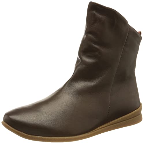 THINK! Damen SPUAT nachhaltige Leder gefütterte Stiefelette, 3020 Espresso/Kombi, 37 EU von Think!