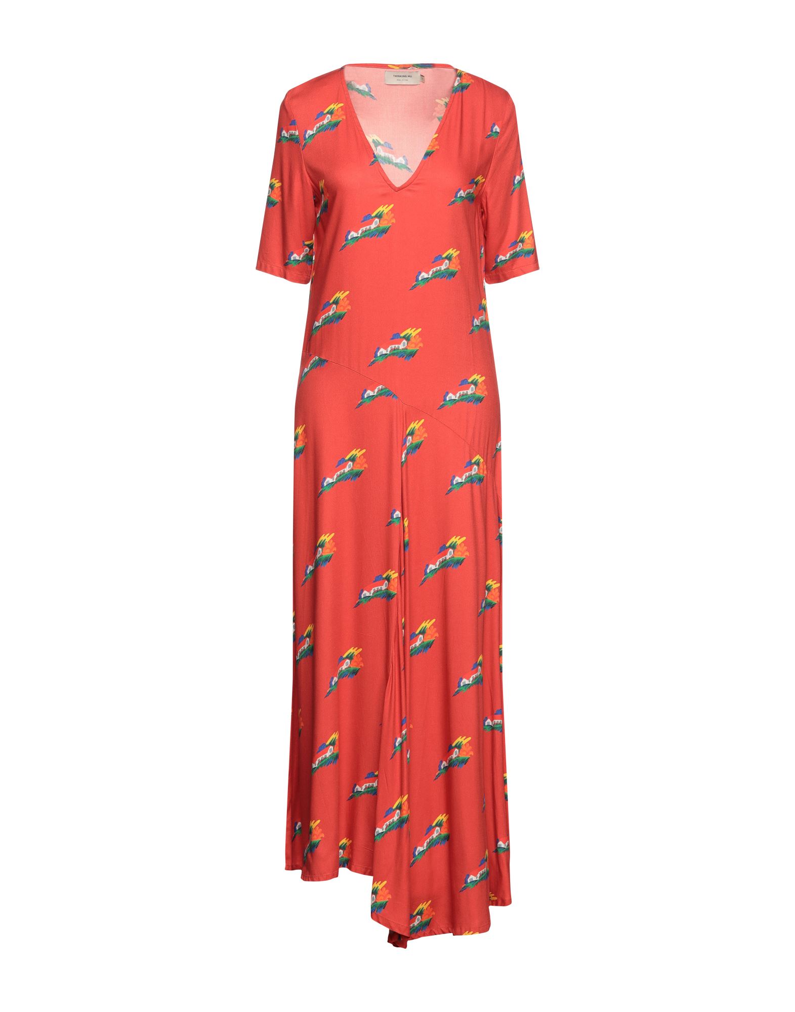 THINKING MU Maxi-kleid Damen Rot von THINKING MU