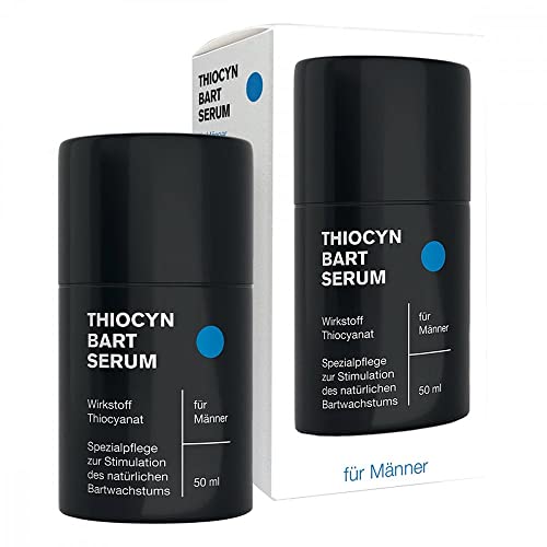 Thiocyn Bartserum 50ml - Bartwuchsmittel für Männer - Unterstützt das Bartwachstum - Bartpflege - Vegan - Made in Germany Thiocyn Bartserum 50ml - Bartwuchsmittel für Männer - Unterstützt das Bartwachstum - Bartpflege - Vegan - Made in Germany von THIOCYN