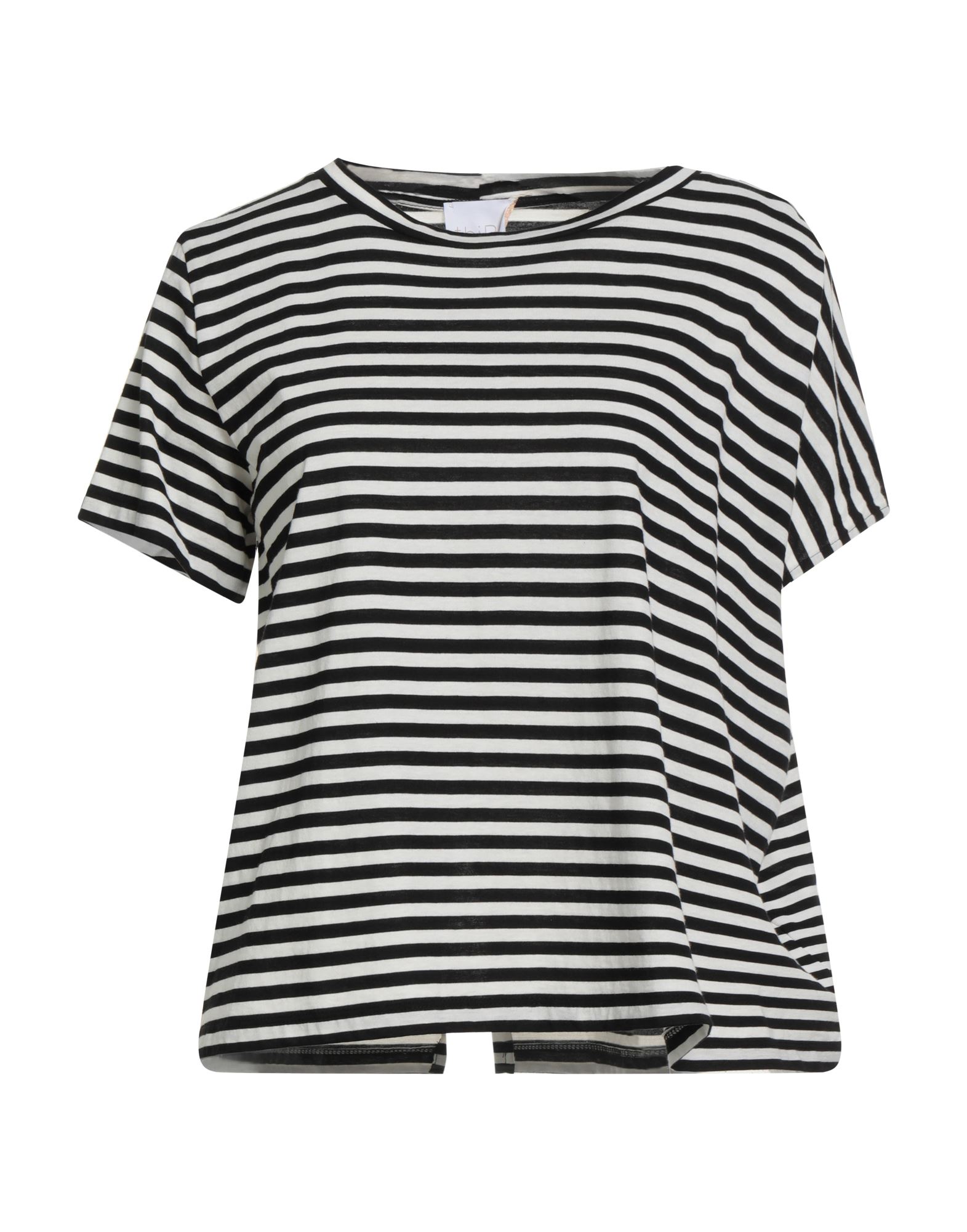 THIPO THINK POSITIVE T-shirts Damen Schwarz von THIPO THINK POSITIVE