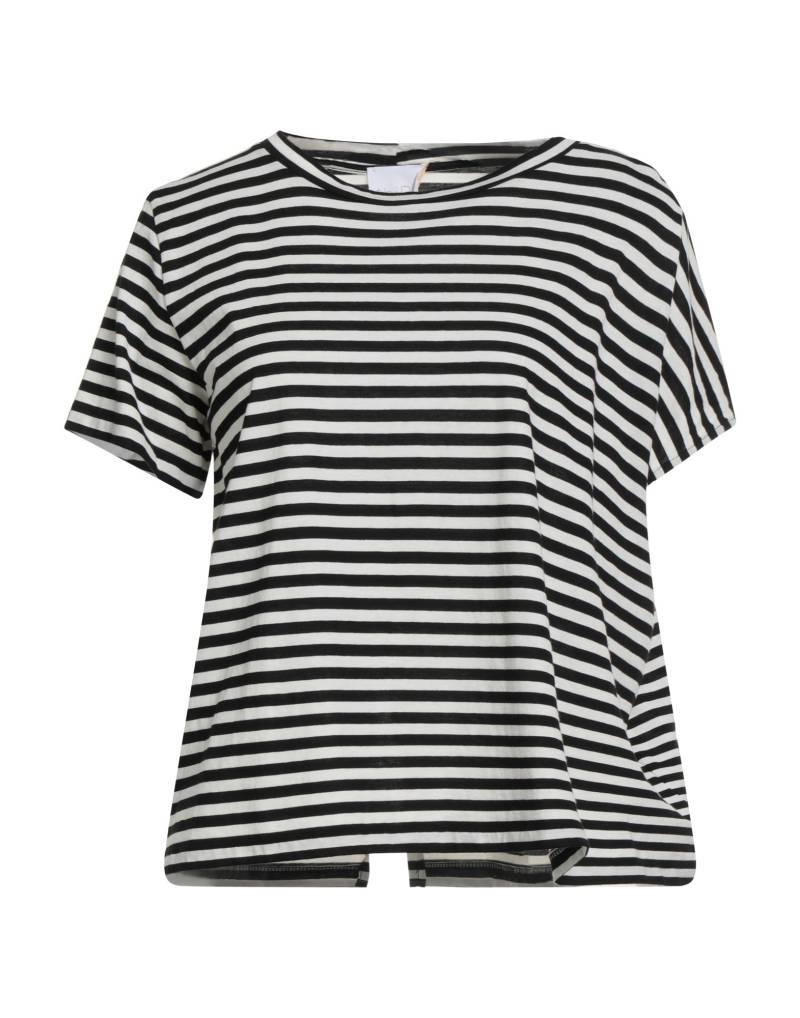 THIPO THINK POSITIVE T-shirts Damen Schwarz von THIPO THINK POSITIVE