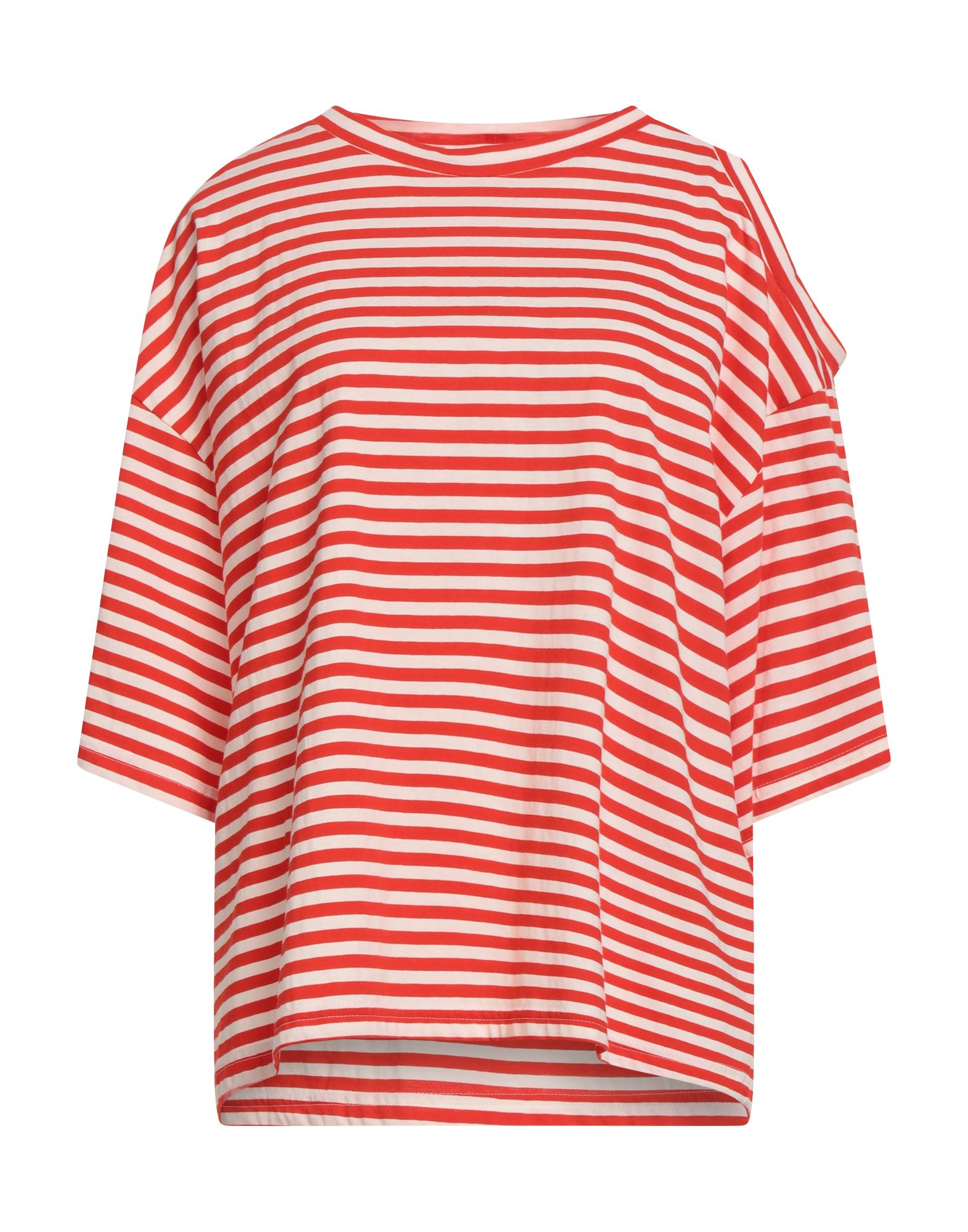 THIPO THINK POSITIVE T-shirts Damen Tomatenrot von THIPO THINK POSITIVE