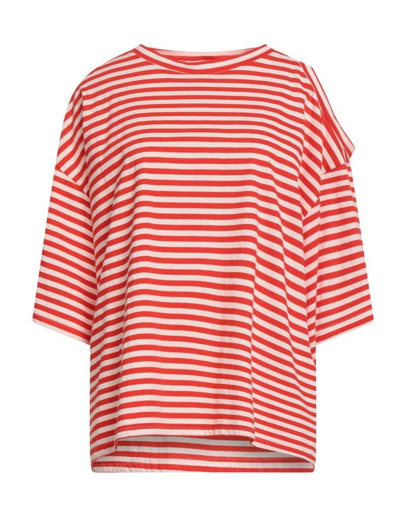 THIPO THINK POSITIVE T-shirts Damen Tomatenrot von THIPO THINK POSITIVE