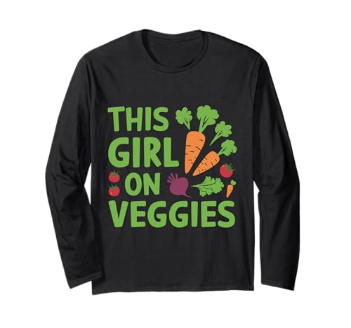 DIESES MÄDCHEN AUF GEMÜSE Langarmshirt von THIS GIRL ON VEGGIES