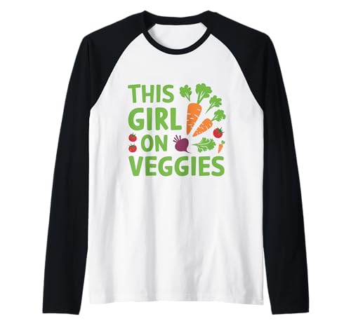 DIESES MÄDCHEN AUF GEMÜSE Raglan von THIS GIRL ON VEGGIES