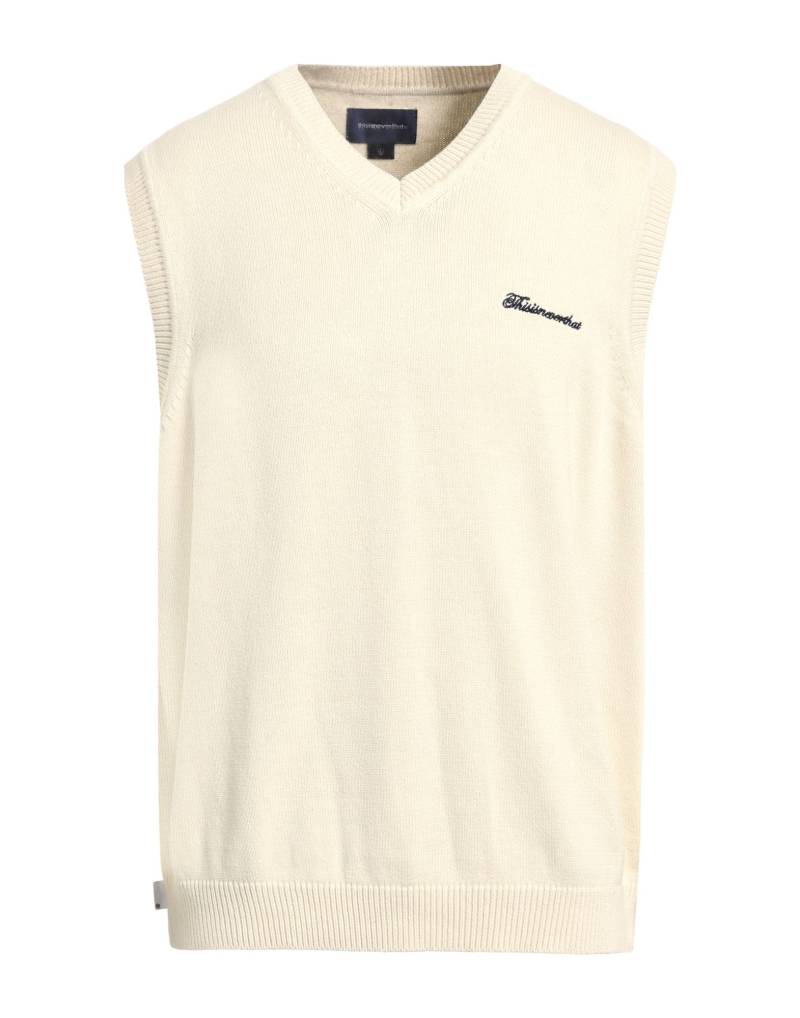 THISISNEVERTHAT Pullover Herren Elfenbein von THISISNEVERTHAT