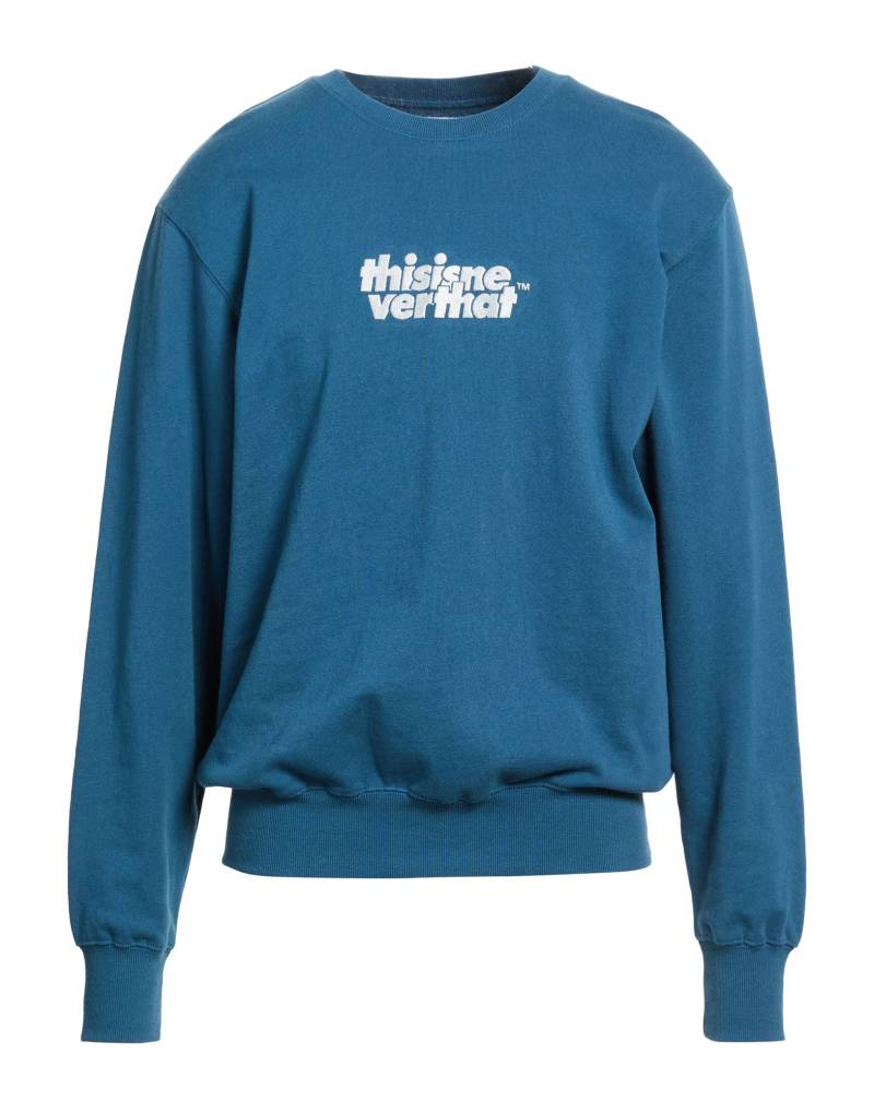 THISISNEVERTHAT Sweatshirt Herren Aquamarin von THISISNEVERTHAT