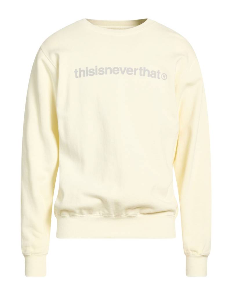 THISISNEVERTHAT Sweatshirt Herren Elfenbein von THISISNEVERTHAT