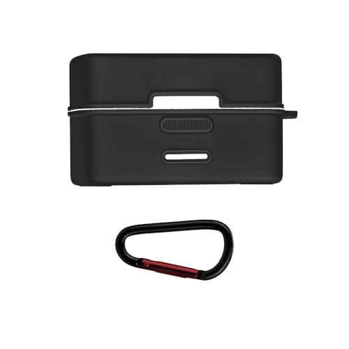 THLMT Schutzhülle für DJI MIC MINI, drahtloses Mikrofon Aufbewahrungstasche Schutzhülle für Mikrofon Staubschutzhülle Etui Mikrofon Silikonhalterung Organizer (Schwarz) von THLMT