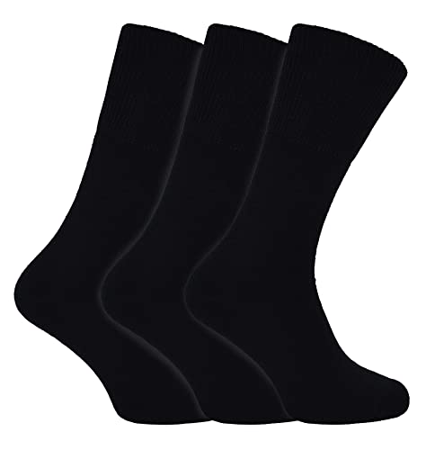 THMO Thermo Socken Bambus für Winter Herren und Damen | Warm Schwarz Thermosocken (43-45, Schwarz) von THMO