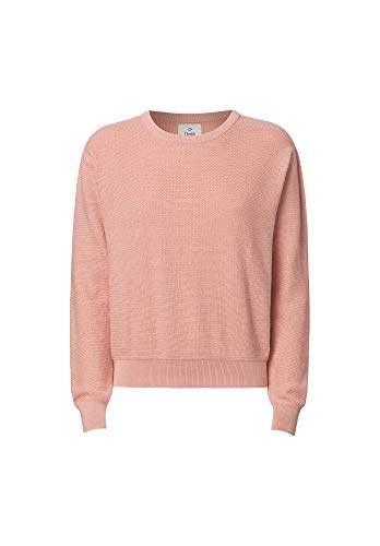 THOKKTHOKK Damen Pullover Bio Fair, Größe:XL, Farbe:Ballerina Structured von THOKKTHOKK