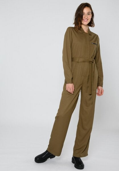 ThokkThokk Damen Jumpsuit TT56 aus LENZING ECOVERO Viskose von THOKKTHOKK