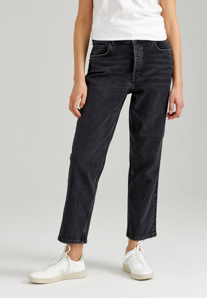 ThokkThokk Damen Straight Cropped Jeans Bio Fair von THOKKTHOKK