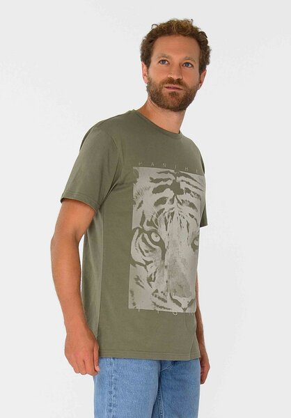 ThokkThokk Herren Print T-Shirt PANTHERA TIGRIS aus Biobaumwolle von THOKKTHOKK