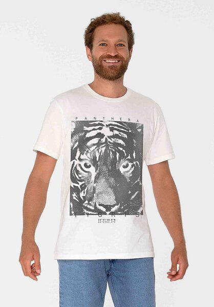 ThokkThokk Herren Print T-Shirt PANTHERA TIGRIS aus Biobaumwolle von THOKKTHOKK