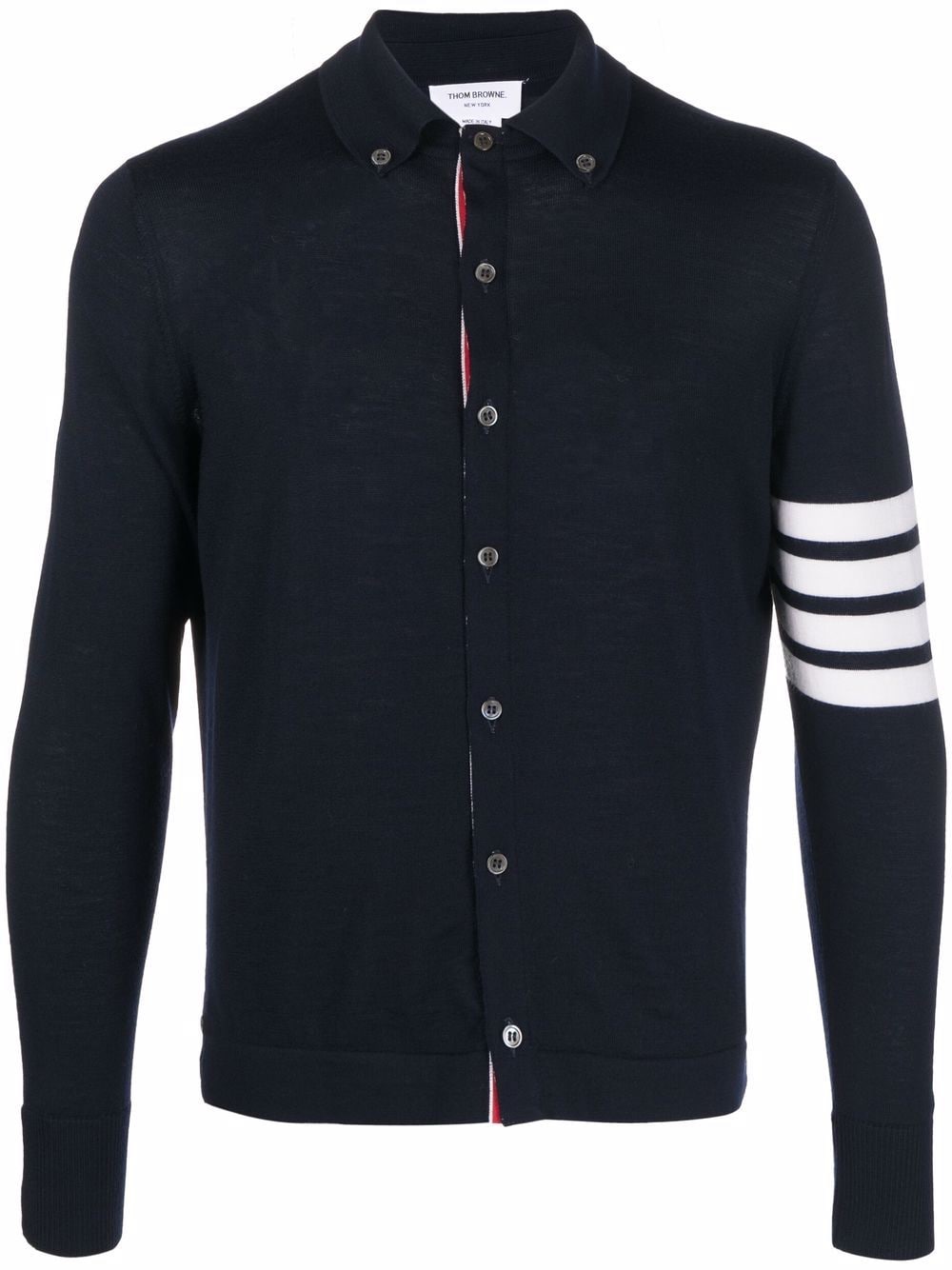 Thom Browne Poloshirt mit Streifen - Blau von Thom Browne