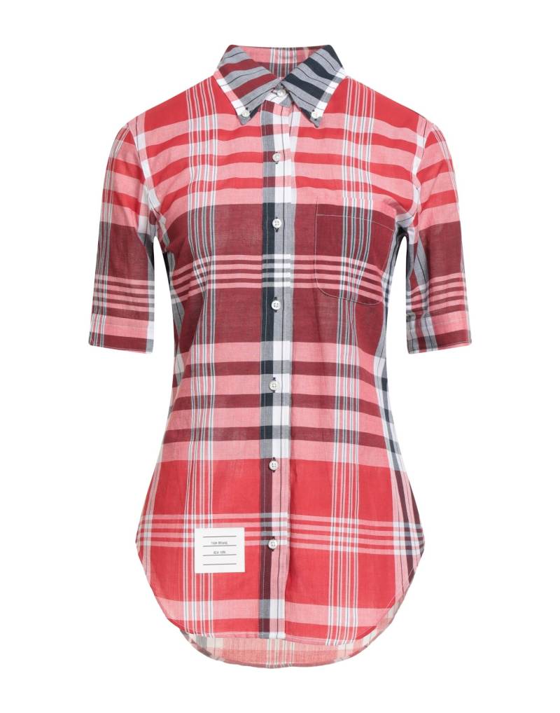 THOM BROWNE Hemd Damen Rot von THOM BROWNE