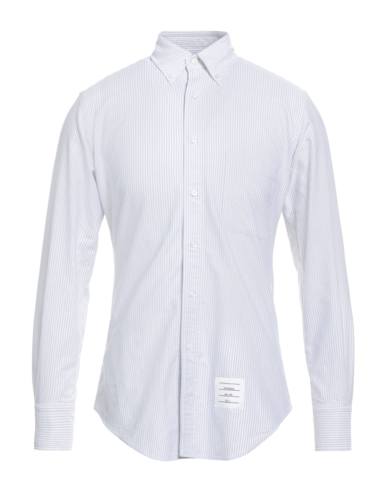 THOM BROWNE Hemd Herren Hellgrau THOM BROWNE Hemd Herren Hellgrau von THOM BROWNE
