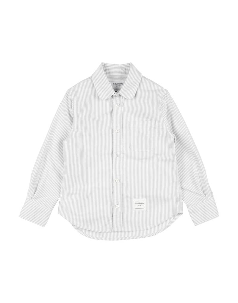 THOM BROWNE Hemd Kinder Hellgrau von THOM BROWNE