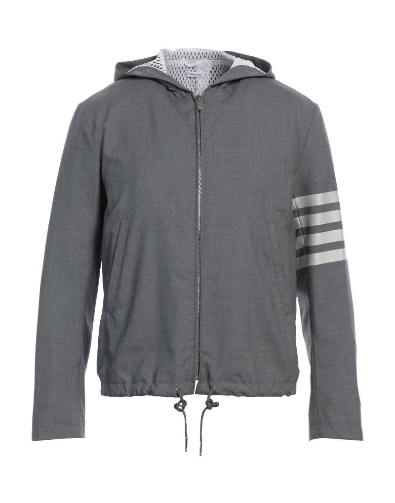 THOM BROWNE Jacke & Anorak Herren Grau von THOM BROWNE