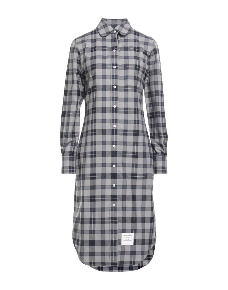 THOM BROWNE Midi-kleid Damen Grau von THOM BROWNE