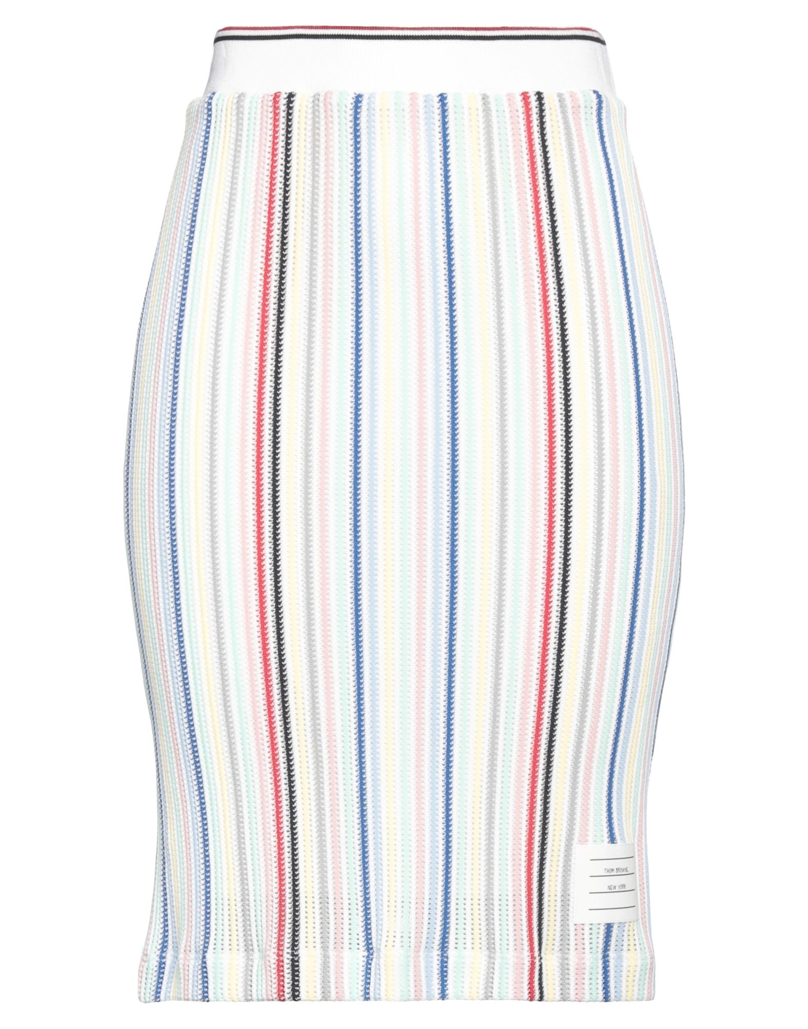 THOM BROWNE Midi-rock Damen Weiß von THOM BROWNE