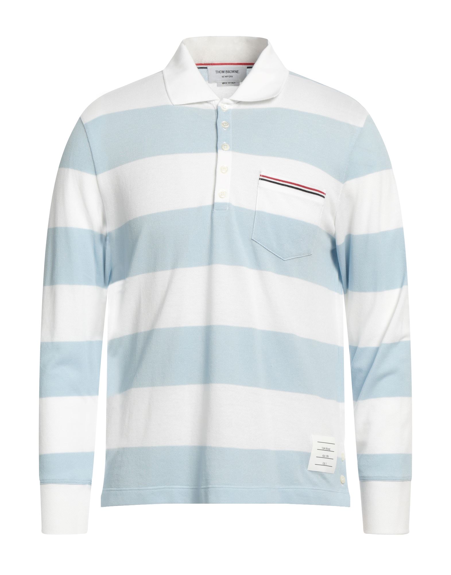 THOM BROWNE Poloshirt Herren Himmelblau von THOM BROWNE