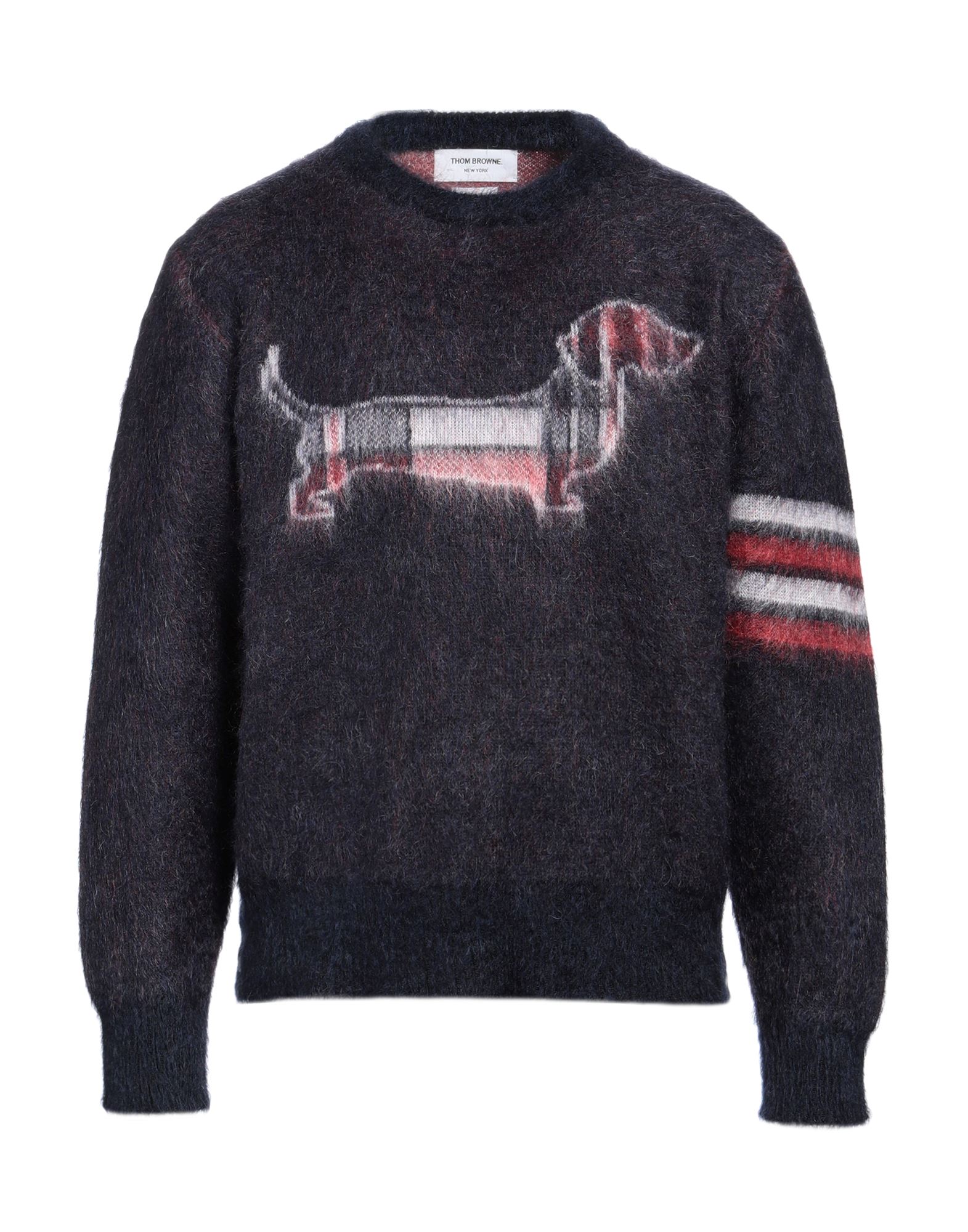 THOM BROWNE Pullover Herren Dunkelviolett von THOM BROWNE