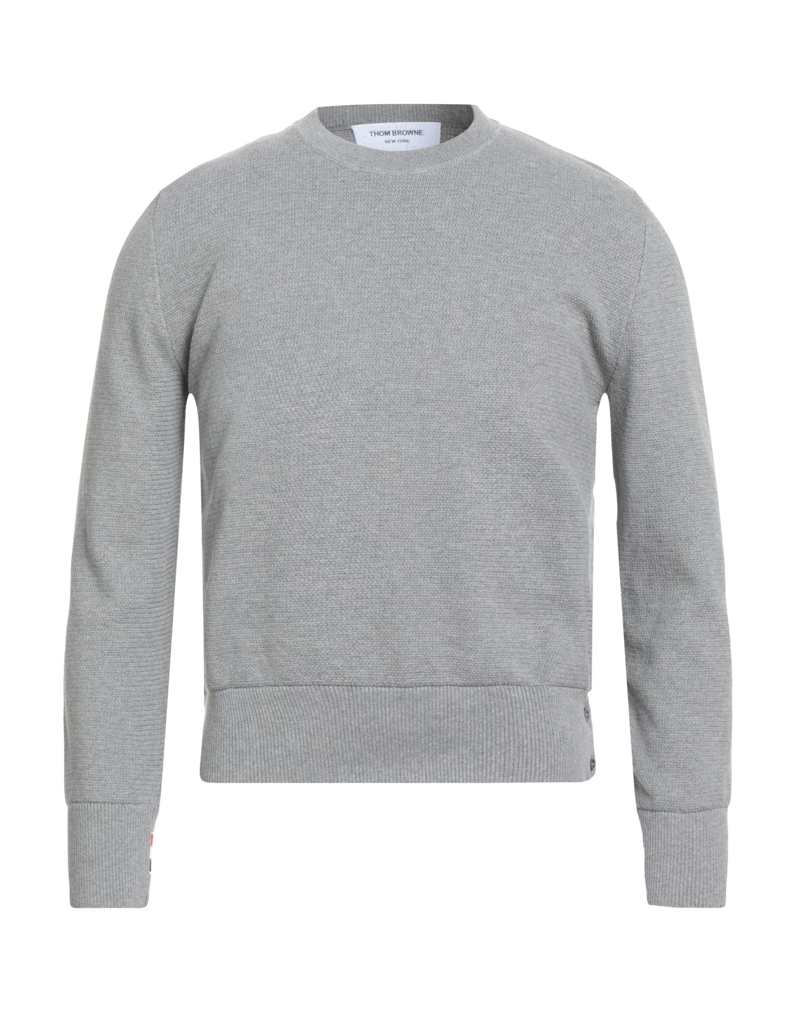 THOM BROWNE Pullover Herren Hellgrau THOM BROWNE Pullover Herren Hellgrau von THOM BROWNE