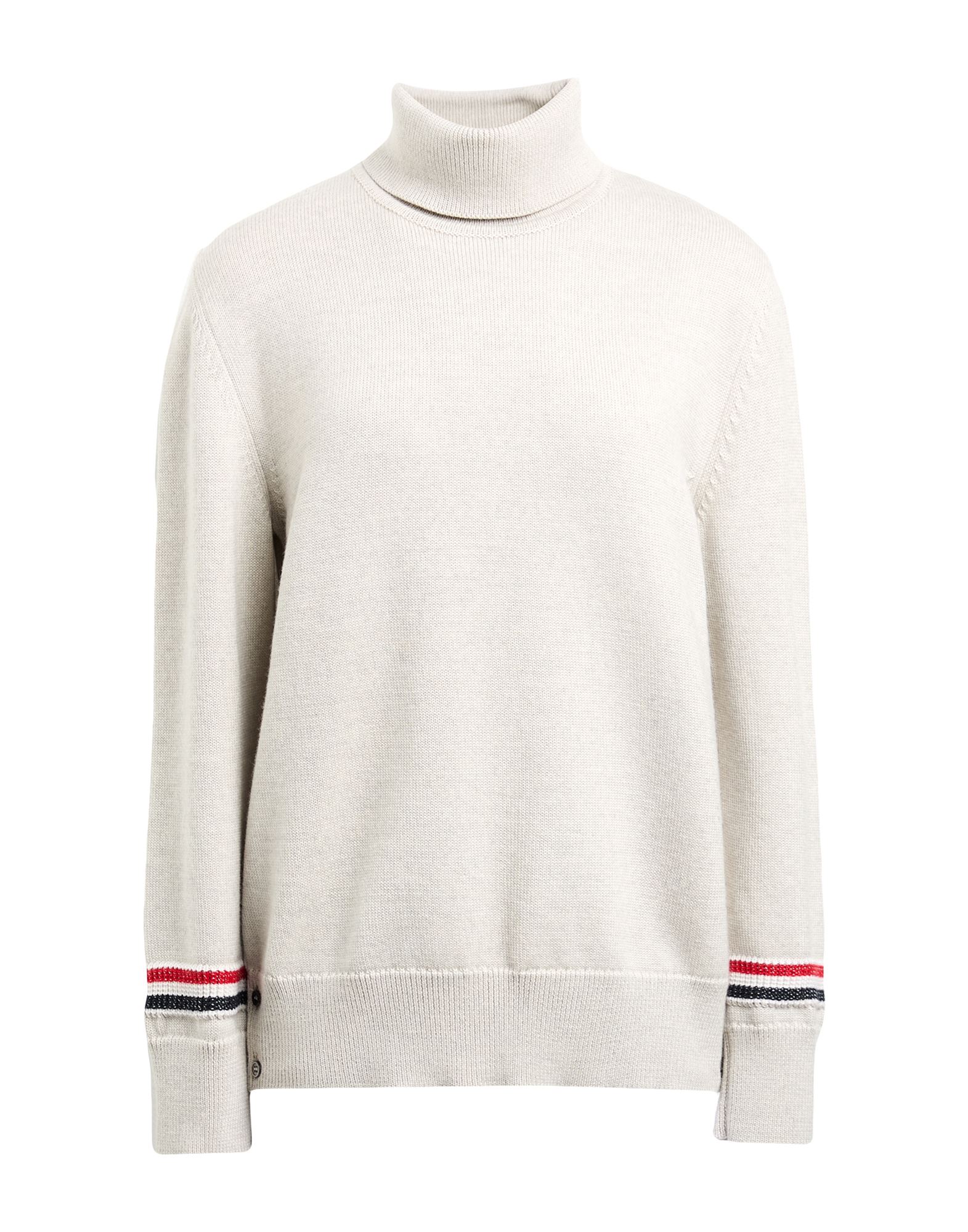 THOM BROWNE Rollkragenpullover Damen Grau THOM BROWNE Rollkragenpullover Damen Grau von THOM BROWNE