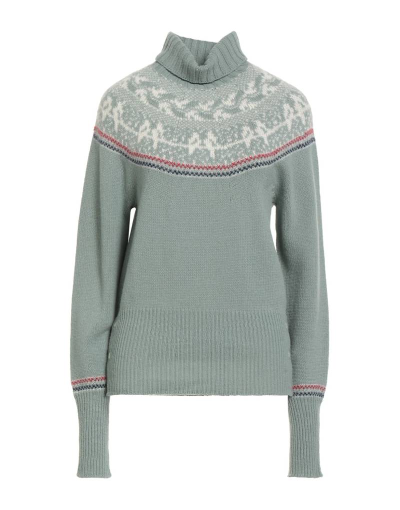 THOM BROWNE Rollkragenpullover Damen Salbeigrün von THOM BROWNE