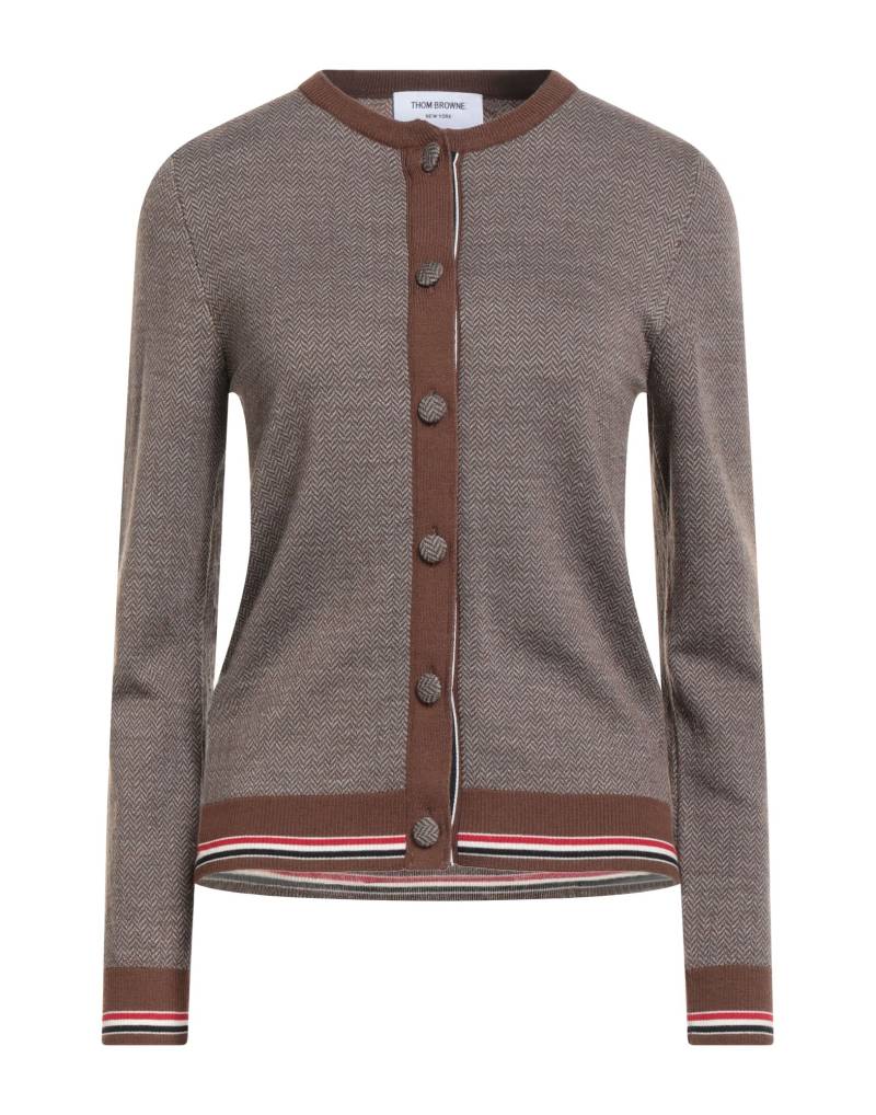 THOM BROWNE Strickjacke Damen Braun von THOM BROWNE