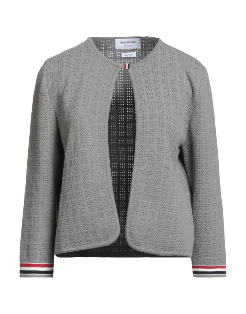 THOM BROWNE Strickjacke Damen Grau von THOM BROWNE