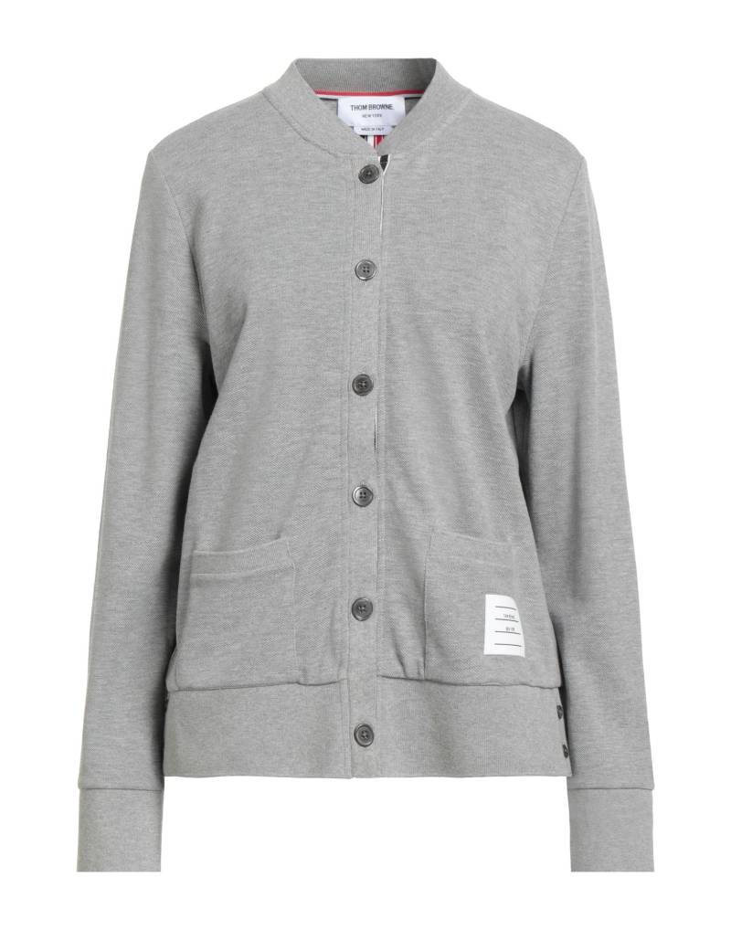 THOM BROWNE Strickjacke Damen Hellgrau von THOM BROWNE