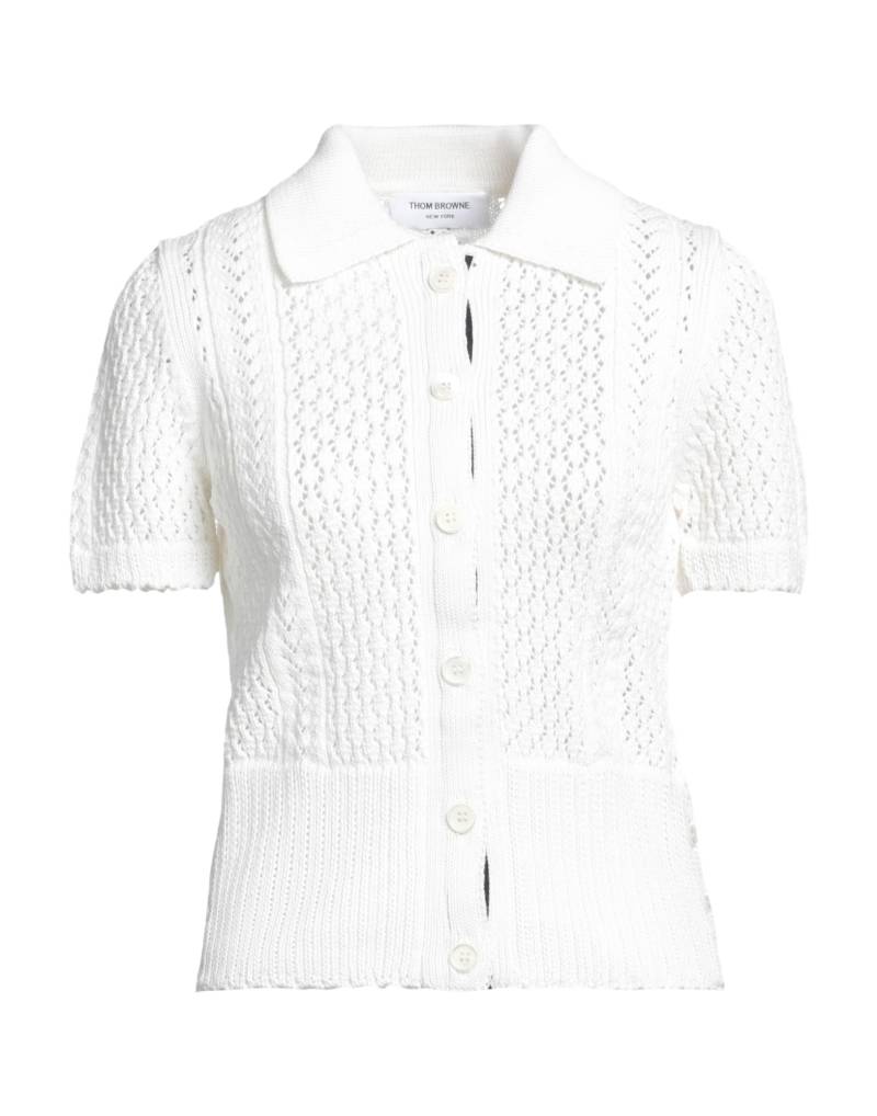 THOM BROWNE Strickjacke Damen Off white von THOM BROWNE