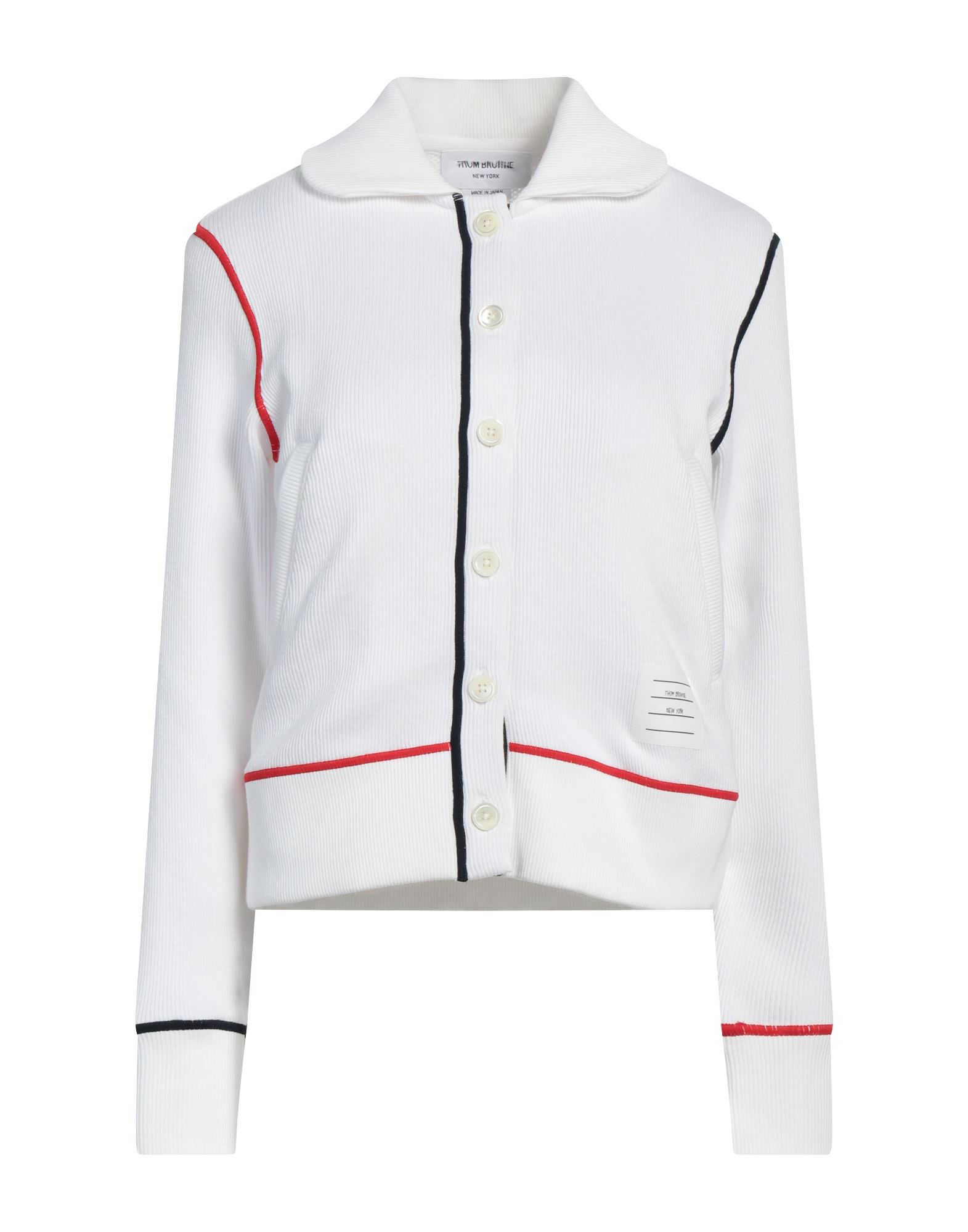 THOM BROWNE Strickjacke Damen Weiß von THOM BROWNE