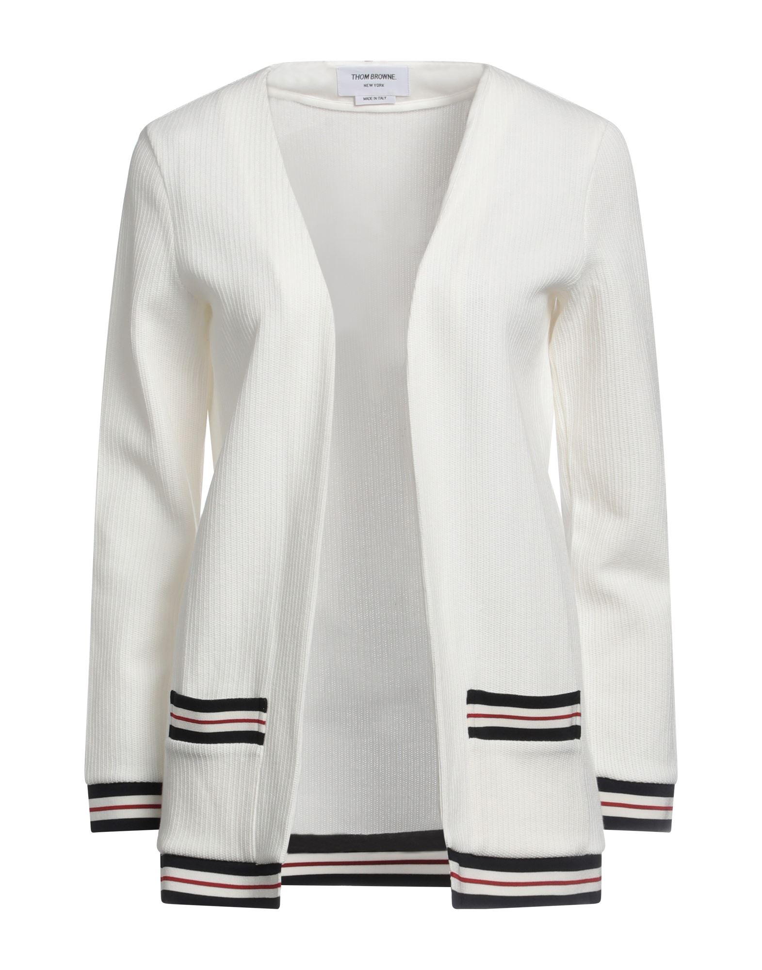 THOM BROWNE Strickjacke Damen Weiß von THOM BROWNE