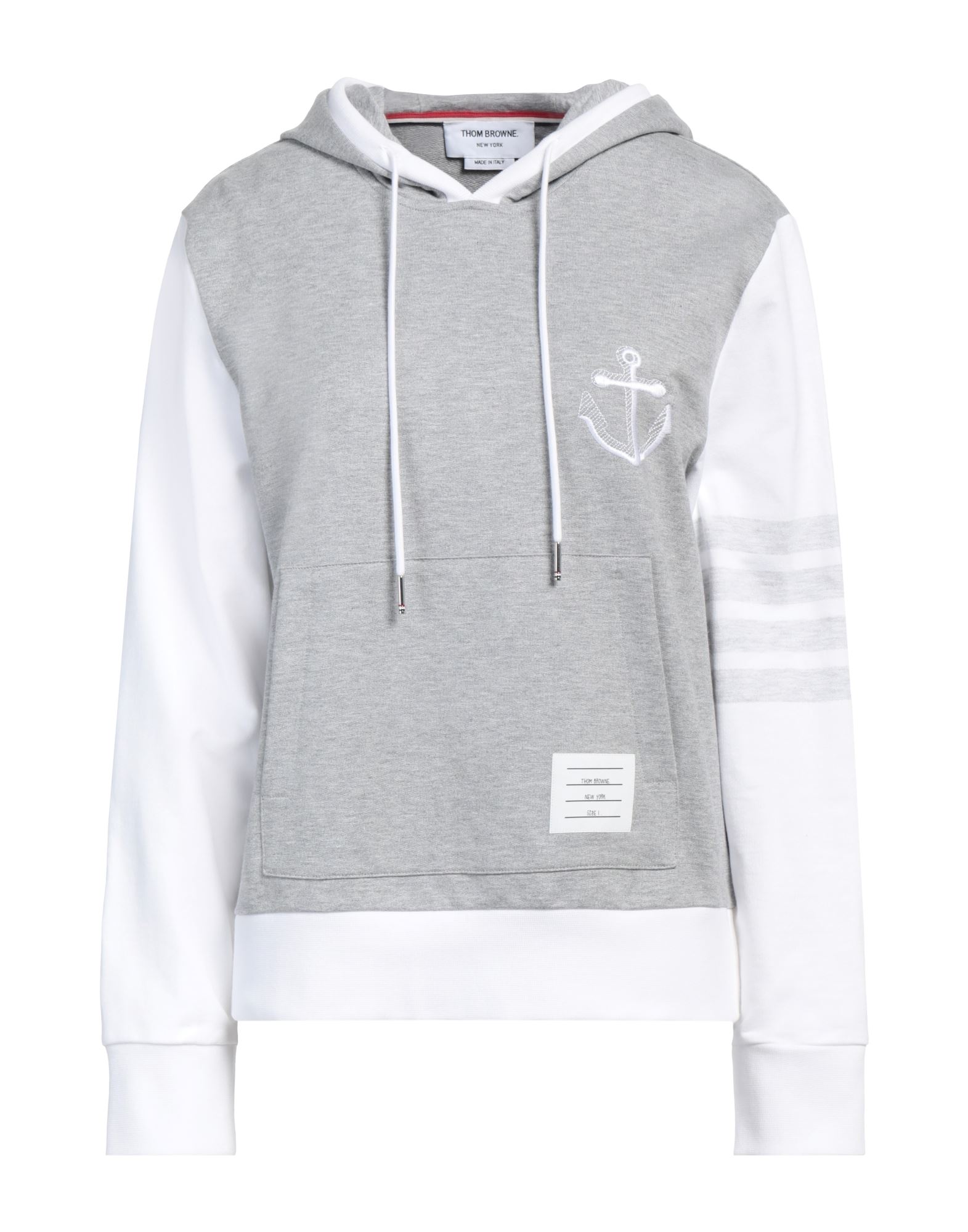 THOM BROWNE Sweatshirt Damen Hellgrau THOM BROWNE Sweatshirt Damen Hellgrau von THOM BROWNE
