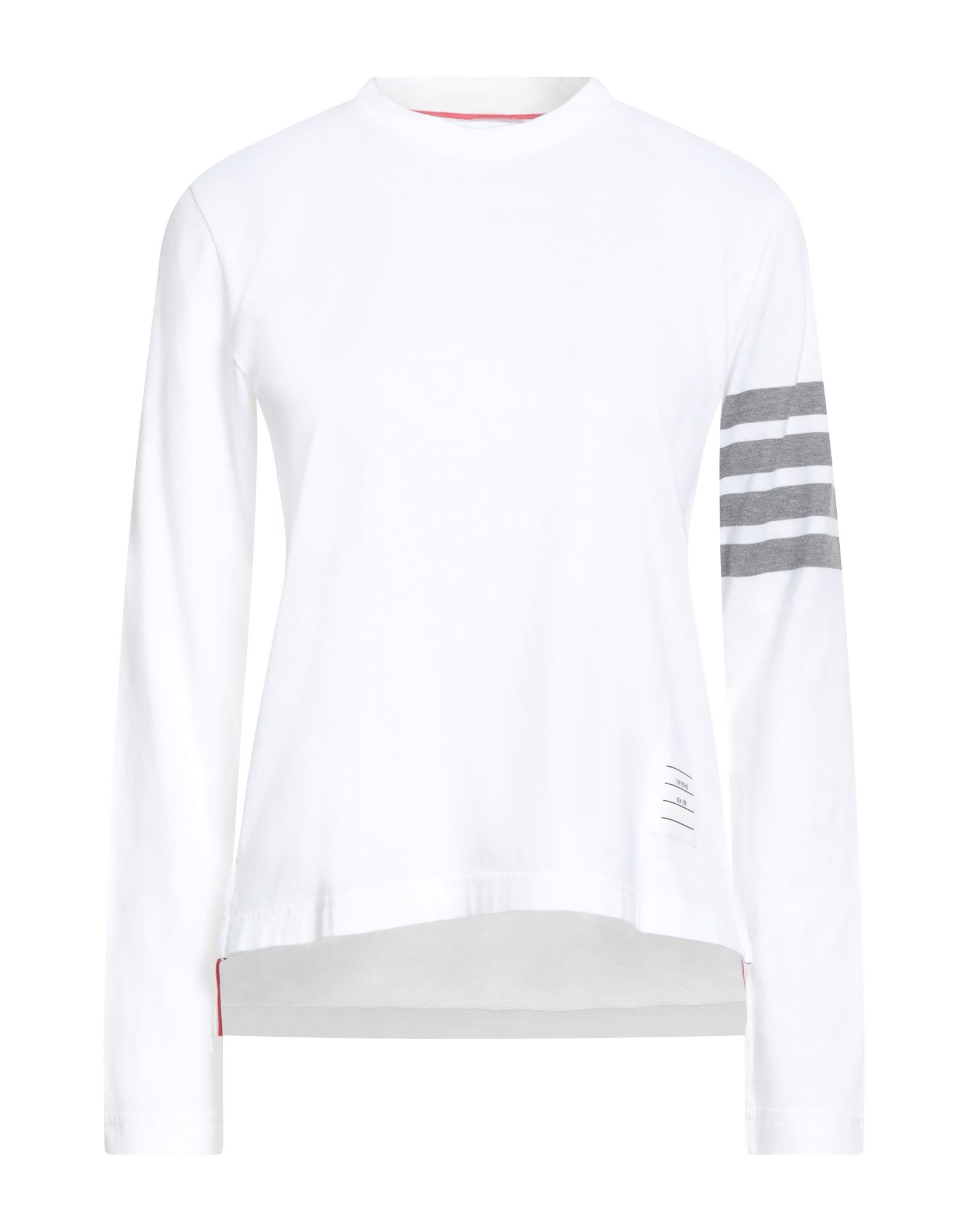 THOM BROWNE T-shirts Damen Weiß THOM BROWNE T-shirts Damen Weiß von THOM BROWNE